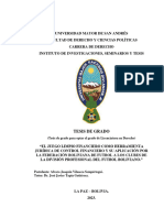 Tesis de Grado para Optar El Grado de Licenciatura en Derecho