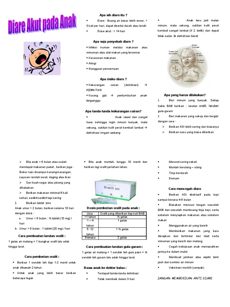 Brosur MT Diare Brosur MT Diare
