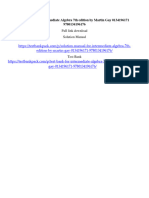 Test Bank For Intermediate Algebra 7th Edition by Martin Gay 0134196171 9780134196176
