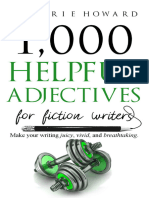 Helpful Adjectives for Fiction Writers