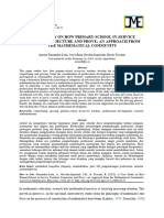 A Case Study On How Primary-School In-Service Teachers Conjecture and Prove'