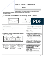 CUESTIONARIO Ciencias-Animales-Nativos-y-Contaminacion SEGUNDO BÁSICO