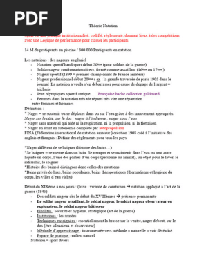 Planche Ancienne De Natation – Document Original Issu D'un Livre De 1967 (France, Publicité)