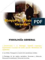 T01. IntroducciÃ N A La FisiologÃ A. Homeostasis.
