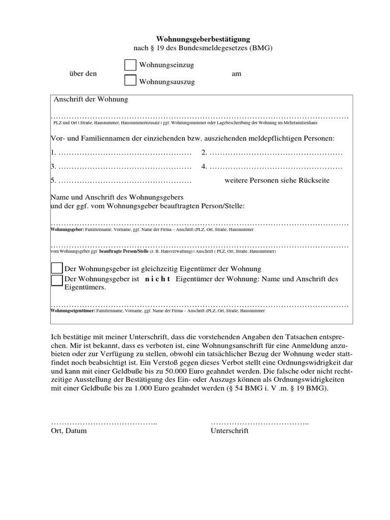 Wohnungsgeberbestaetigung PDF