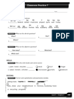 Classroom Practice 7: Grammar