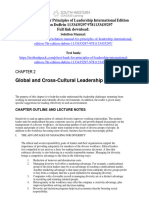 Solution Manual For Principles of Leadership International Edition 7th Edition DuBrin 1133435297 9781133435297