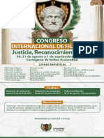 Congreso Internacional de Filosofía (UdeC). Resúmenes aprobados