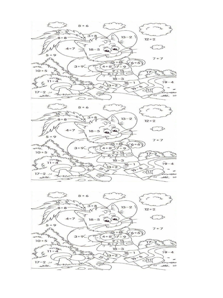 Sumas y Restas PINTAR | PDF