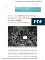 The Rise and Fall of ‘False Positive’ Killings in Colombia_ The Role of U.S. Military Assistance, 2000-2010 _ FOR Peace Presence