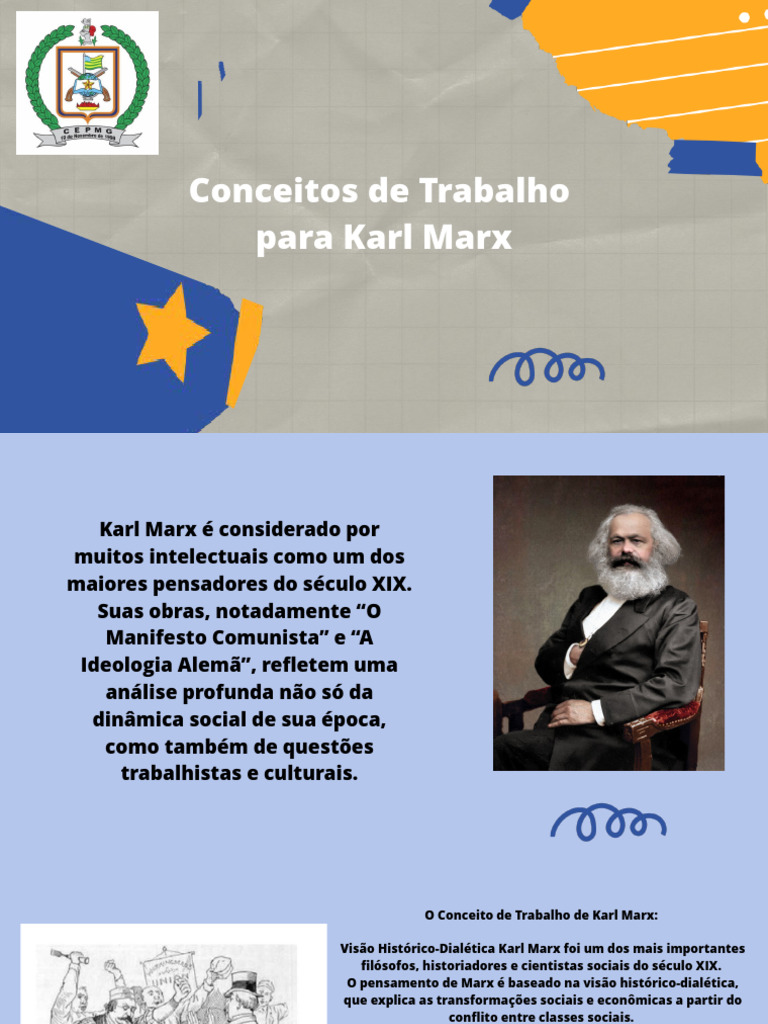 Trabalho na Visão de Karl Marx | PDF | Ciências Sociais | História