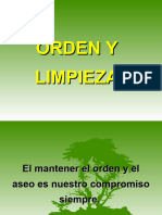 074orden Limpieza