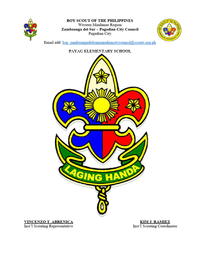 BOY SCOUT OF THE PHILIPPINES Program PDF