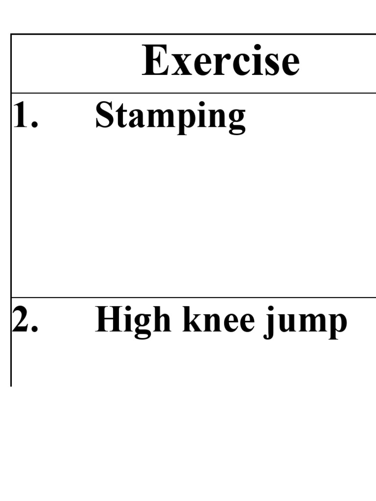 Dance Exercise Steps and Patterns | PDF