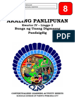 Ap8 - q4 - Clas2 - Nasusuri Ang Mga Dahilan Mahahalagang Pangyayaring Naganap at Bunga NG Unang Digmaang Pandaigdig - v6 4 Carissa Calalin