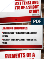 Simple Past Tense and Elements of A Short