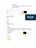 Penerapan Hukum Newton