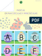 Pascua en Mayusculas y Minusculas