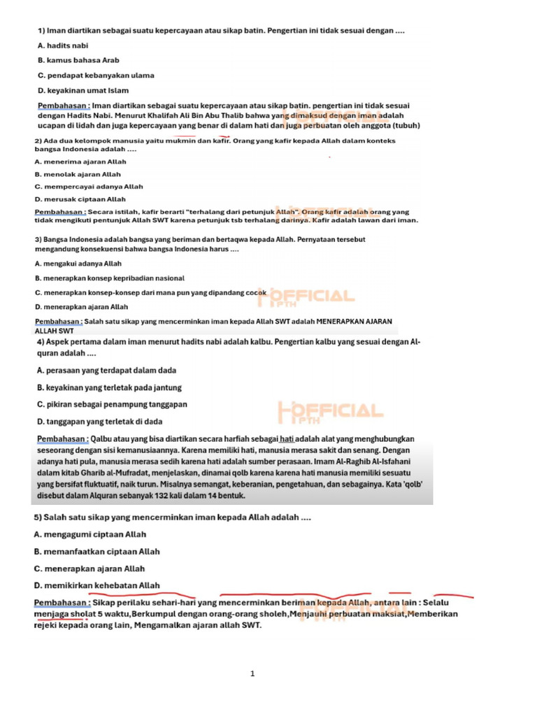 Soal PPPK - P3K 2023 | PDF