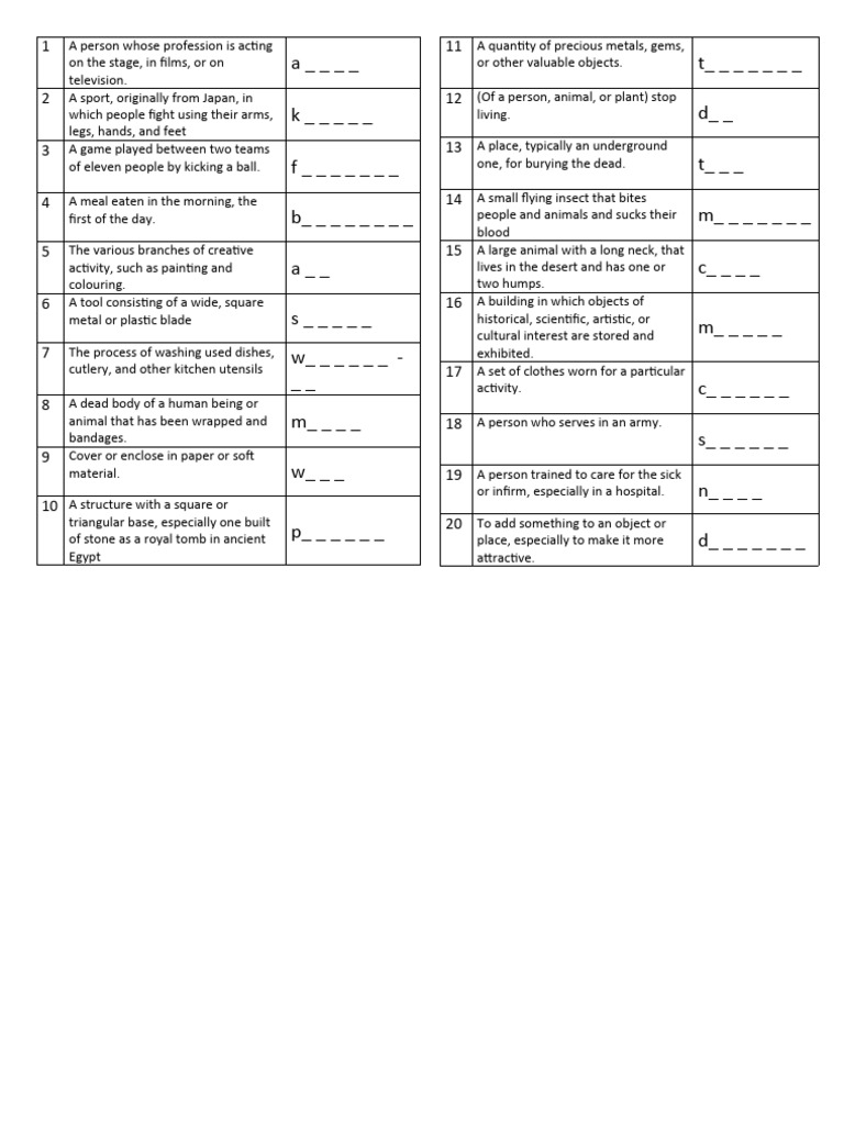 Spelling Revision Year 4 PDF