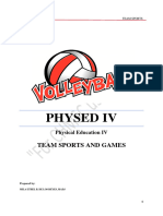PHYSED 4 Volleyball