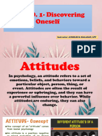 Attitude and Concept of Attitude