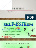 Lesson 3 Self Esteem