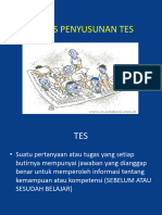 Proses Penyusunan Tes