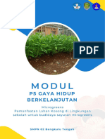 Modul Guru Bidik P5 Gaya Hidup Berkelanjutan SMPN 02 Bengkulu Tengah