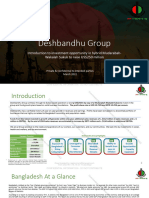 Deshbandhu Group: Introduction To Investment Opportunity in Hybrid Mudarabah-Wakalah Sukuk To Raise US$250 Million