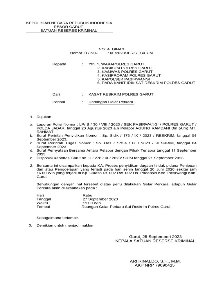 Undangan Gelar | PDF