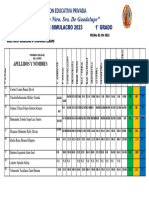 III Simulacro 1er Grado - Geral