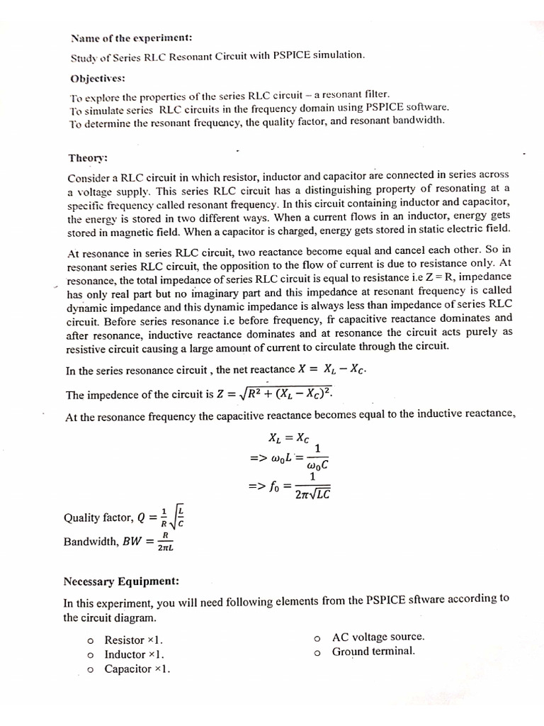 ECE 1202 Lab Manual 05 & 06 | PDF