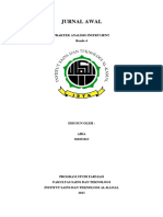 Jurnal Awal Prak - Instrument 201851013 Aida