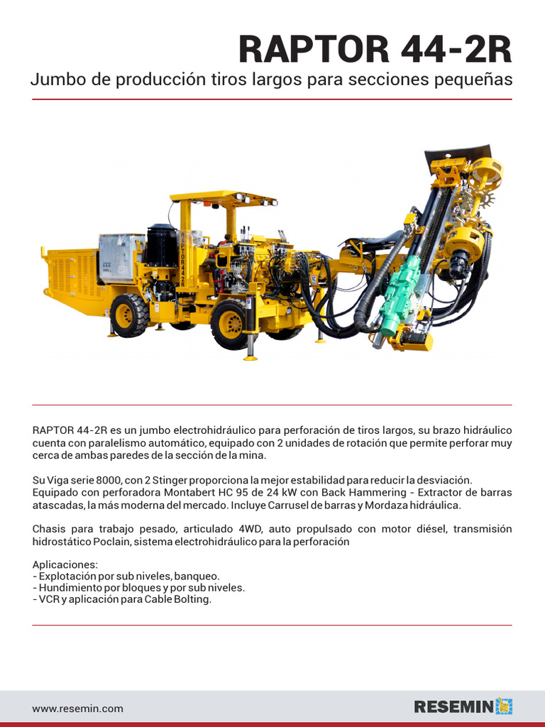 RAPTOR 44-2R (Español) - REV. 220509 | PDF