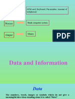 Data and Information