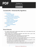 Coursera ML Advanced Algos