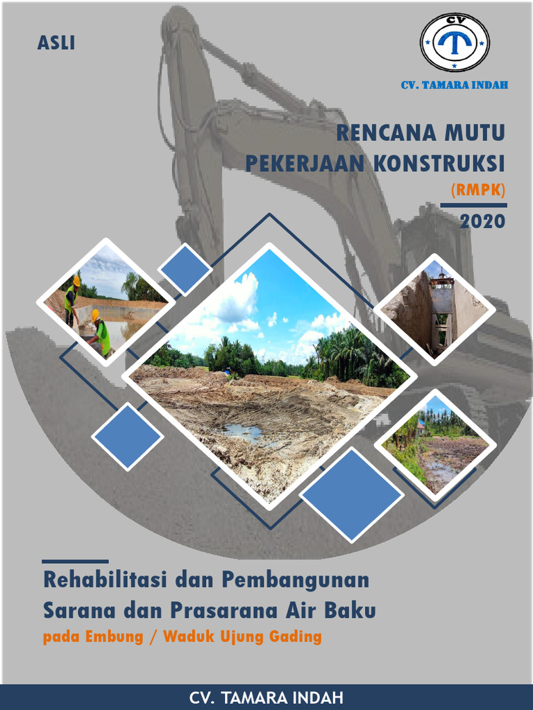 Rencana Mutu Pekerjaan Konstruksi 2020 | PDF