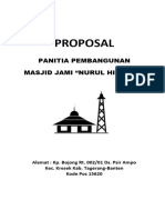 PROPOSAL Masjid Jami Al Ikhlas