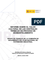 Informe Centrales Termicas Patrimonio Industrial
