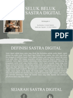 Seluk Beluk Sastra Digital Kelompok 4-1