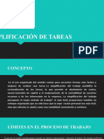 Simplificación de Tareas