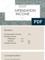 Topic 3 - Compensation Income