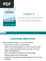 Cost and Pricing MGT For Competitive Advantage