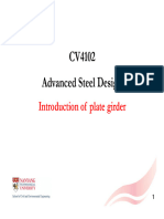 CV4102 Lecture 2 Introduction of Plate Girder