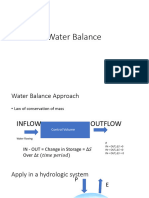 Lab 2 Water Budget Equation