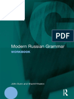 Routledge Modern Russian Grammar Workbook