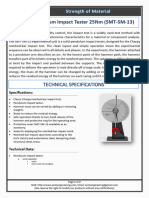 Pendulum Impact Tester 25Nm (SMT-SM-13)