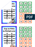 Jogo Da Velha Multiplicação