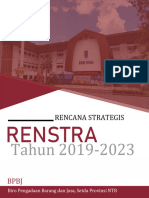 Renstra Biro PBJ Tahun 2019 2023